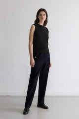 Defacto Kadın Trousers B1238Ax - Koyu Lacivert