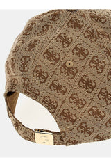 GUESS KADIN KATYA BASEBALL CAP AW5368POL01 - Açık Bej/ Kahverengi