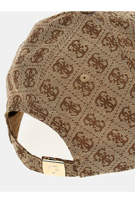 GUESS KADIN KATYA BASEBALL CAP AW5368POL01 - Açık Bej/ Kahverengi