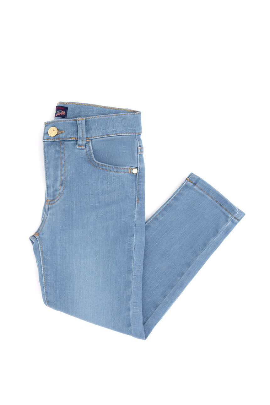 US POLO ASSN ÇOCUK Denim Pantolon G084SZ080 - AÇIK MAVİ