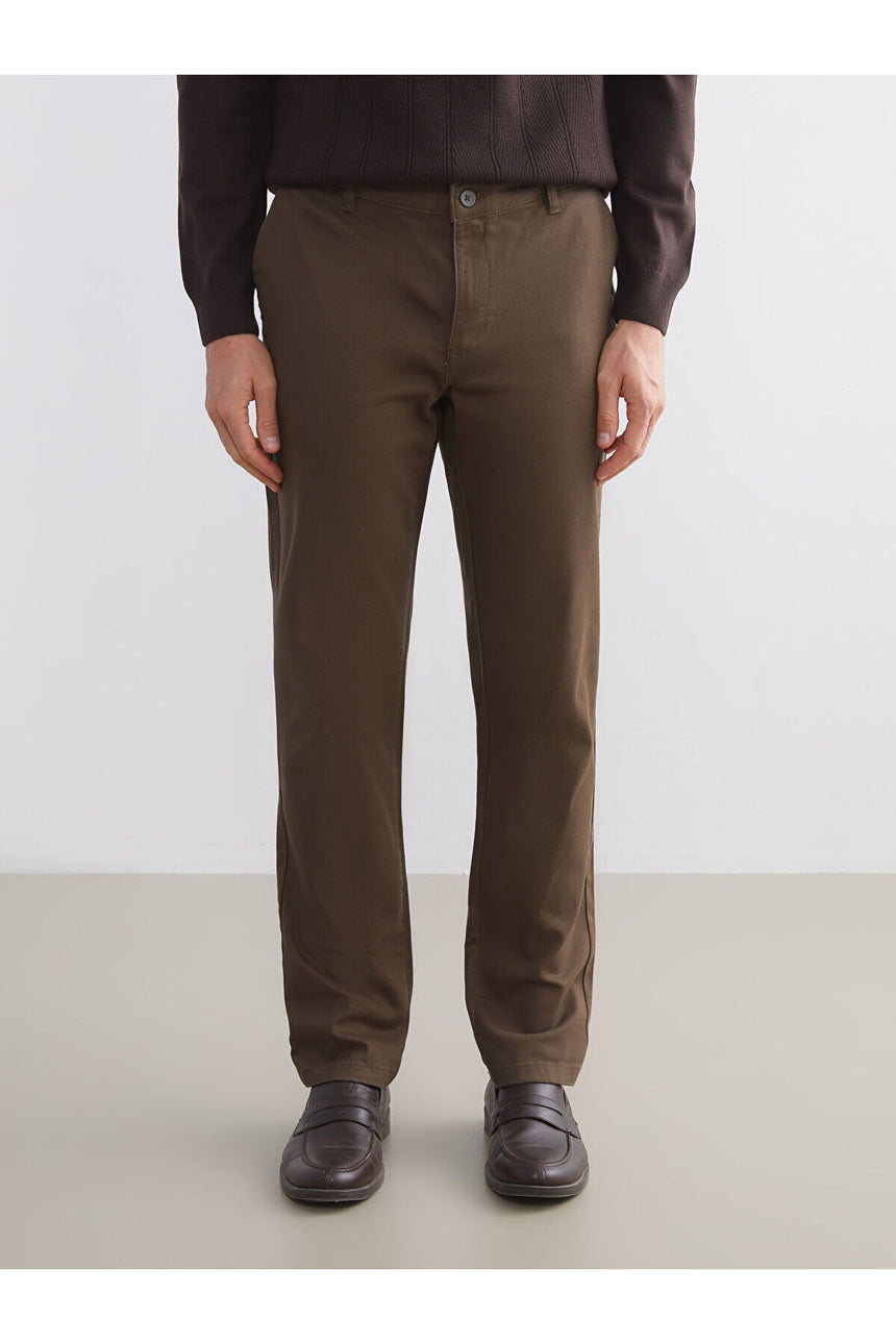 LCW ERKEK W5AD66AH PNT,COLAR - Kahverengi