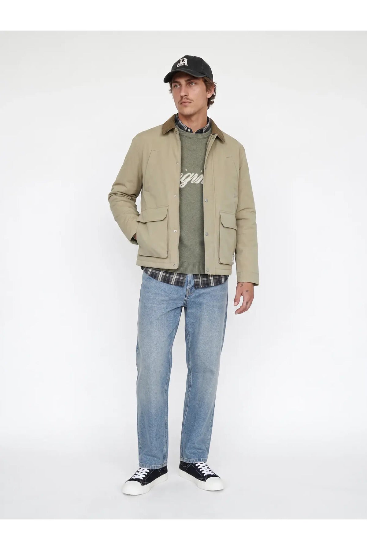 Jack & Jones Norrebro Erkek Şişme Mont 12301609 - Gri