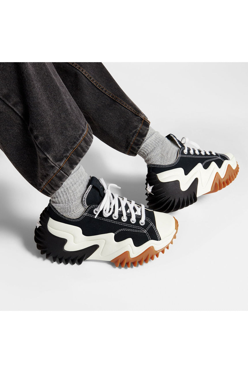 CONVERSE RUN STAR MOTION CANVAS PLATFORM 172895C.001 - Siyah