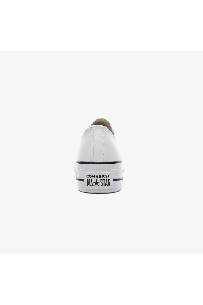 Converse Chuck Taylor All Star Leather Platform 561680C.102 - Beyaz/ Siyah/ Beyaz