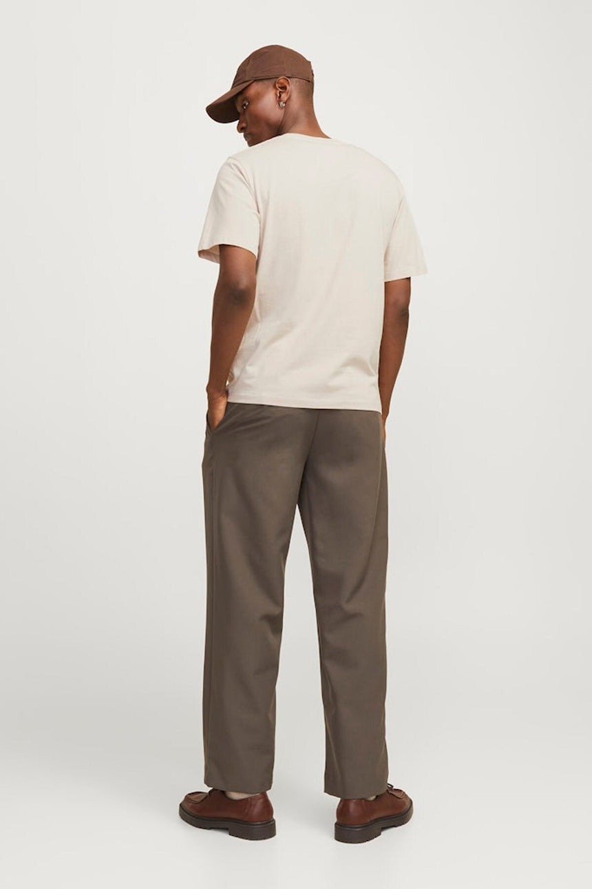 JACK&JONES T-SHIRT 12151955 - Kırık Beyaz/ Krem