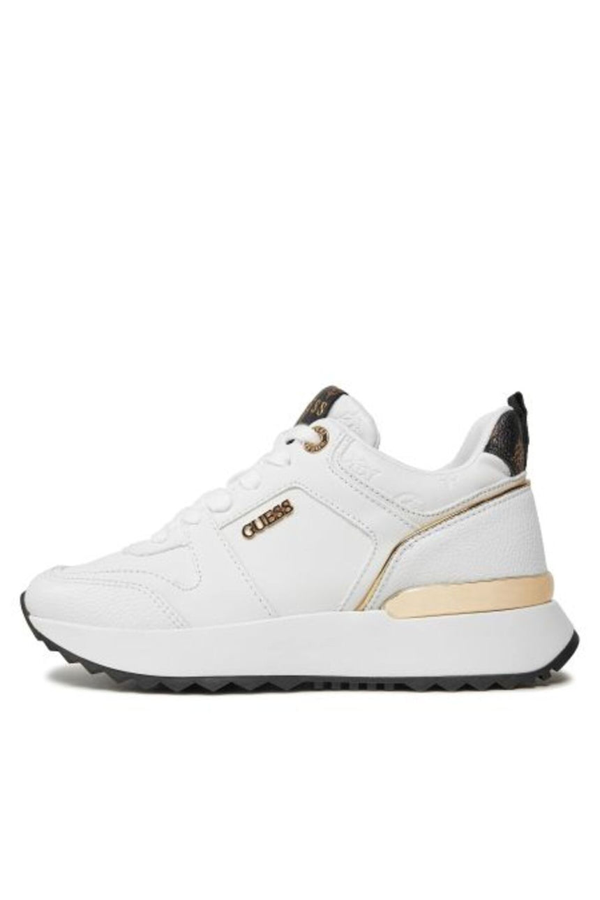Guess Kadın Kaddy Sneaker Fl8Ddy - Beyaz