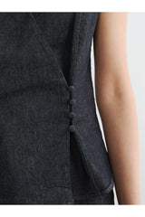 LCW KADIN S6NF48B8 YLK,AVERS-SET-VEST - Koyu Mavi