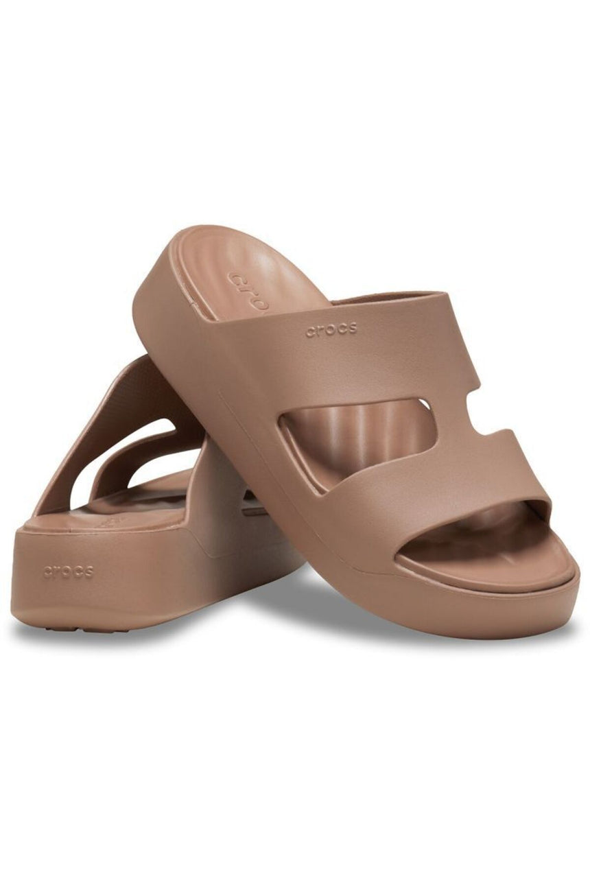 CROCS Getaway Platform H-Strap 209409 - Açık Kahve