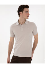 PIERRE CARDIN ERKEK T-Shirt 2131539 - Gri/ Bej /Krem