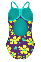 ARENA G ARENA SPRING SWIMSUIT LIGHTDROP BACK 010751980 - Koyu Mor