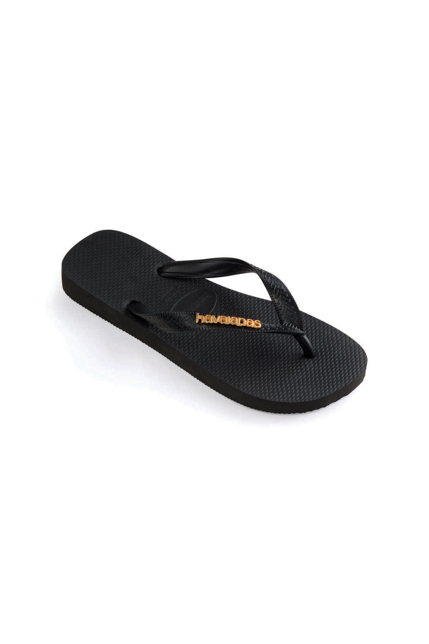 HAVAİANAS TOP LOGO METALLIC 4127244 - Siyah