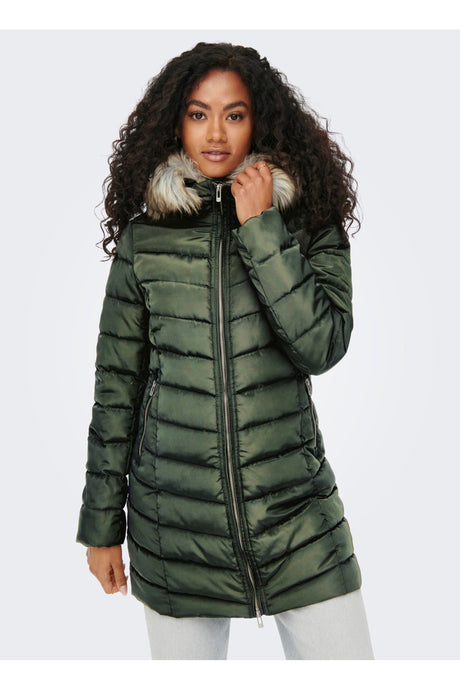 only kadın jacket 15183994 - Koyukahverengi