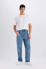Defacto Erkek Denim Trousers B5783Ax - Mavi