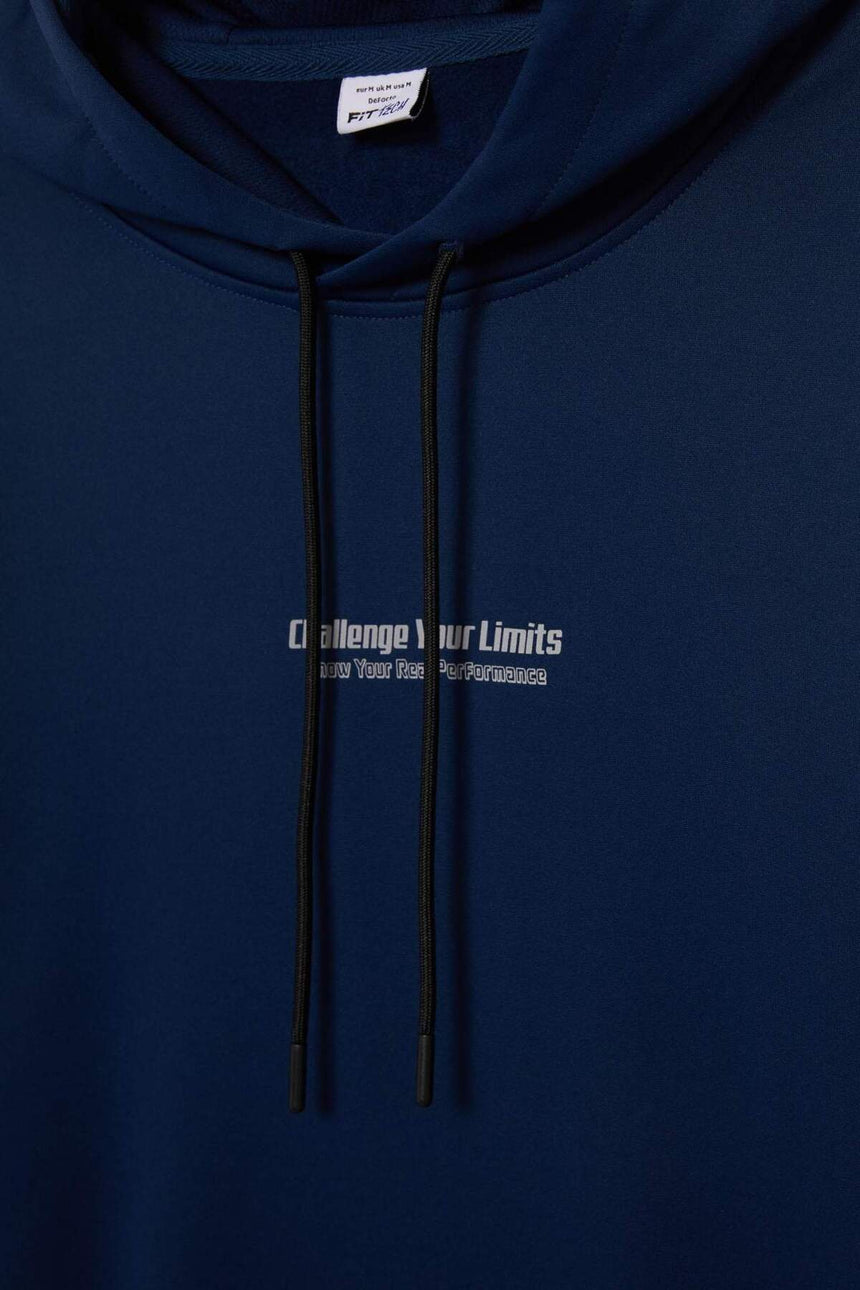 Defacto Erkek Sweat Shirt D3736AX - Koyu Lacivert