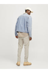 JACK&JONES JPSTACE CORDUROY CHINO SN 12260910 - Bej/ Açık Gri