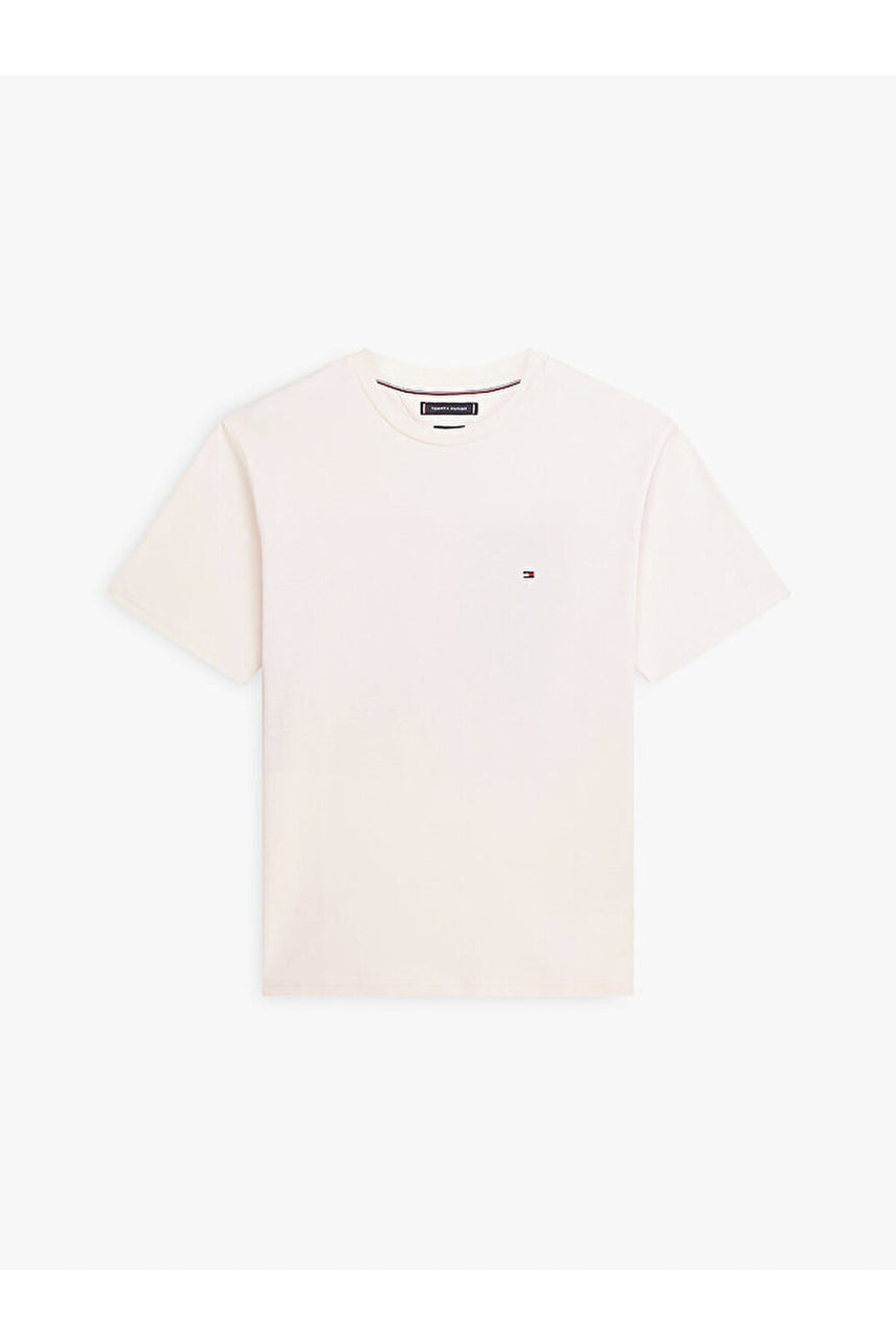 Tommy Hilfiger Erkek FLAG TEE MW0MW42382Z00 - Sarı