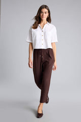 Defacto Kadın Trousers E6676AX - Kahverengi