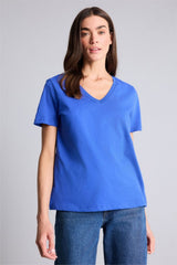 Defacto Kadın Short Sleeve T-Shirt W9578AZ - Beyaz