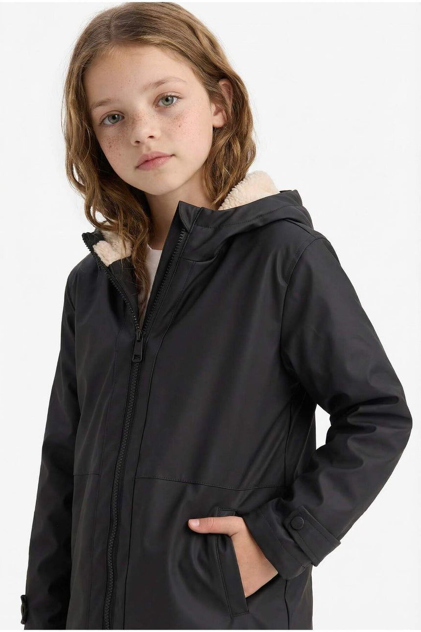 Defacto Çocuk Raincoat C5229A8 - Siyah