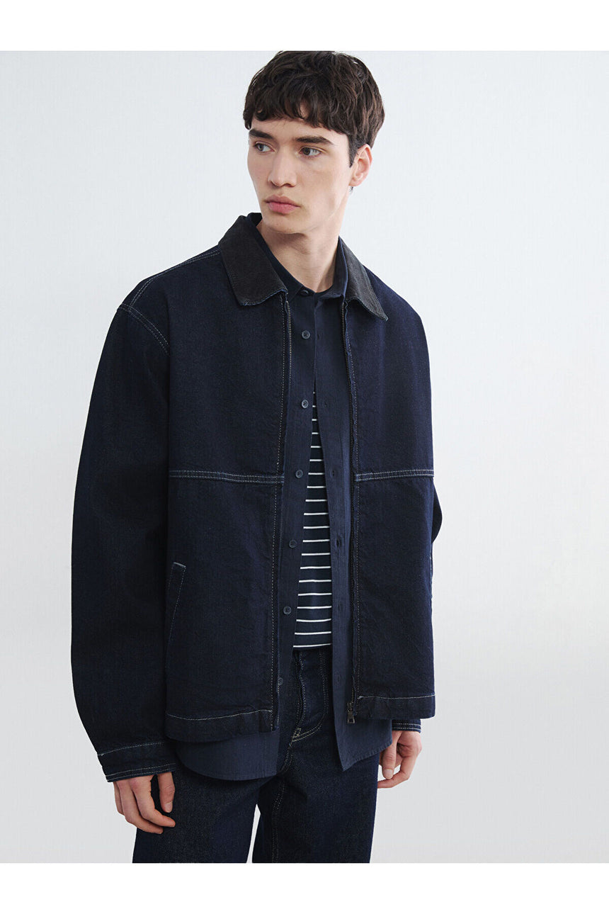 LCW ERKEK S6D420B8 MNT,X-VARSITY-KANVAS-2 - Koyu Mavi