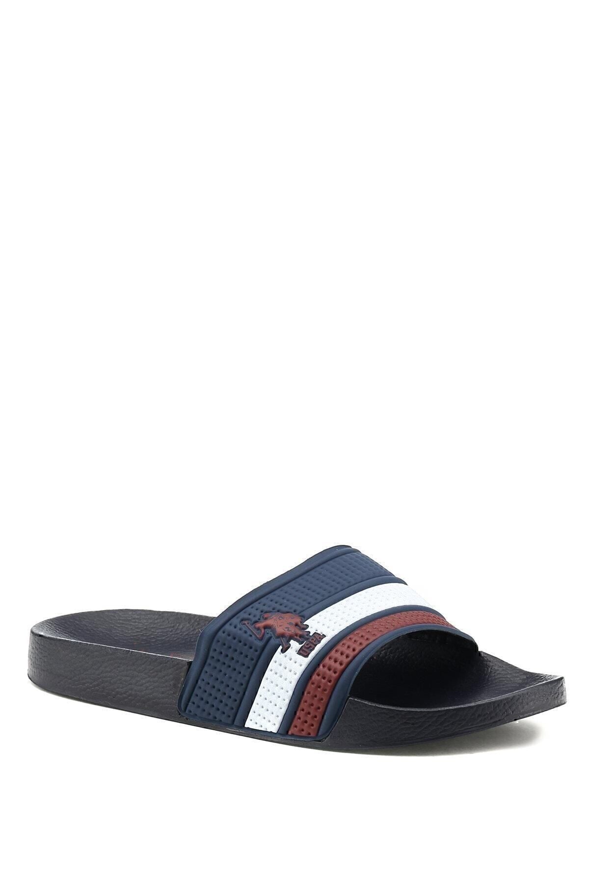 U.S. Polo Assn. Molda Erkek Terlik A10136944612010 - Lacivert