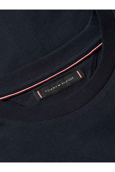 Tommy Hilfiger Erkek BRAND LOVE BIG HILFIGER TEE MW0MW41455 - Koyu Lacivert