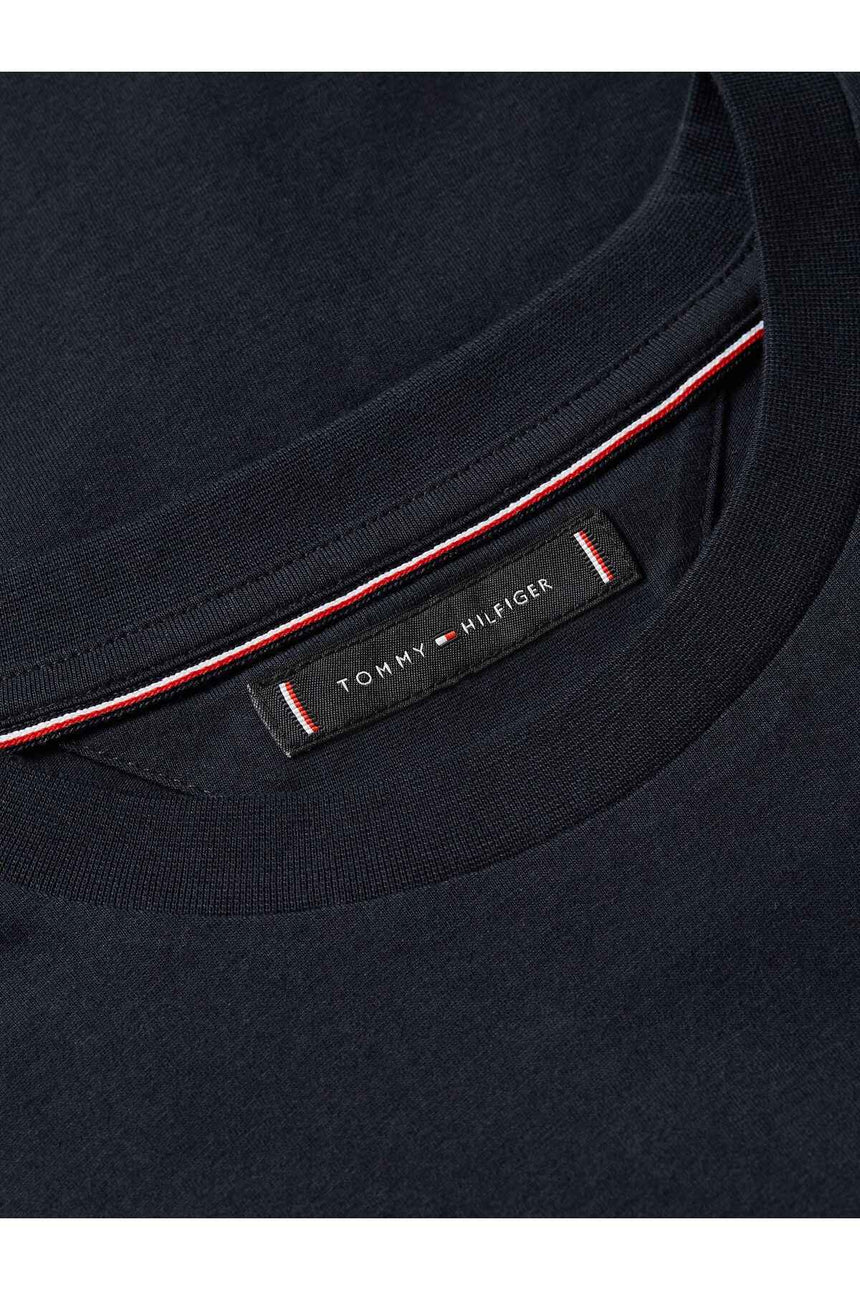 Tommy Hilfiger Erkek BRAND LOVE BIG HILFIGER TEE MW0MW41455 - Koyu Lacivert