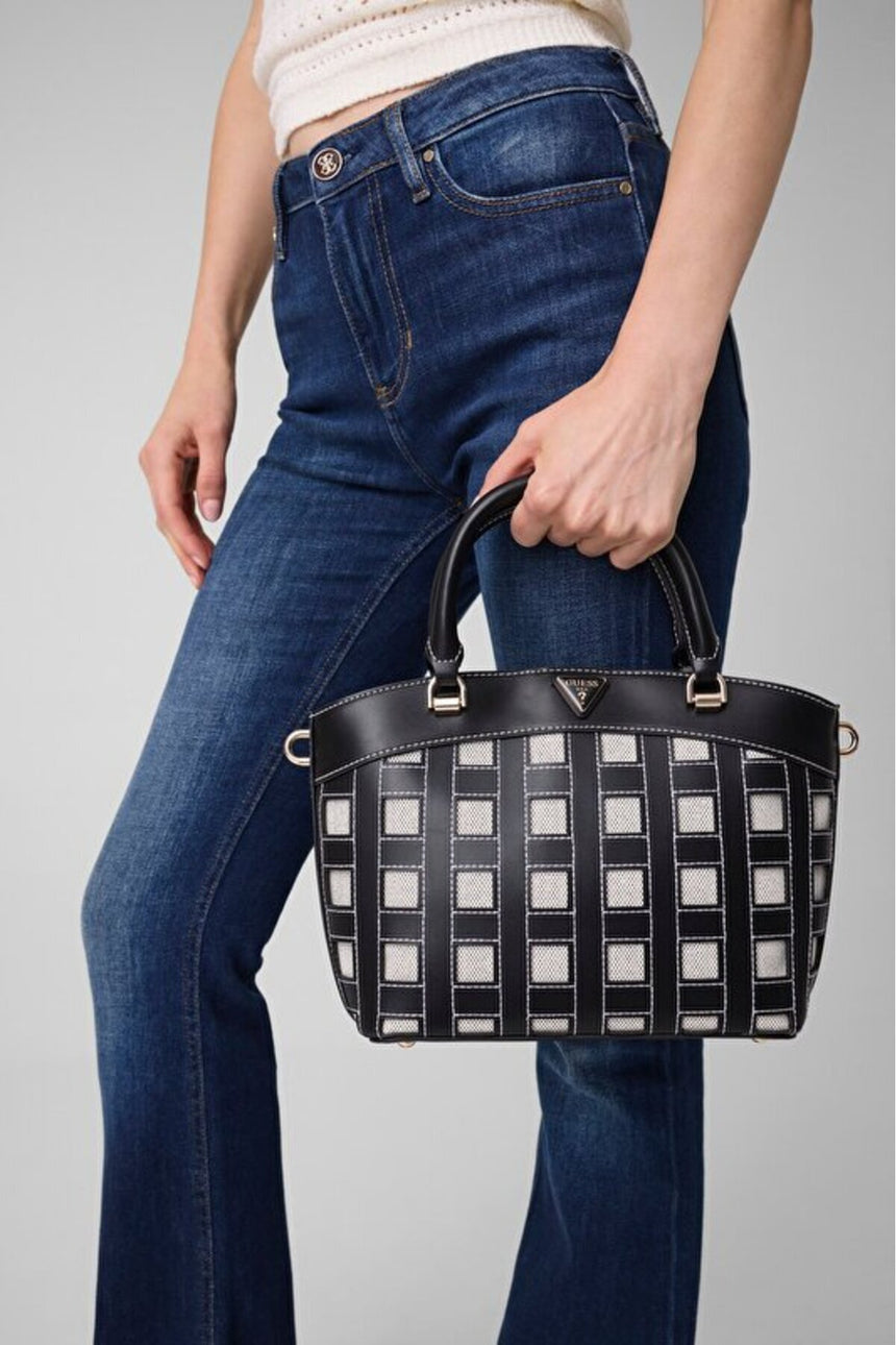GUESS KADIN FRANKIE GIRLFRIEND SATCHEL HWWG9736050 - Mavi
