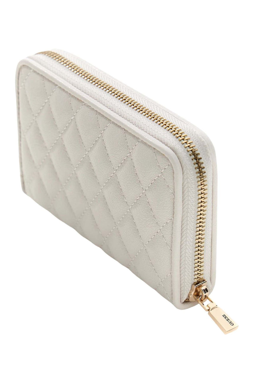 GUESS KADIN ATABEY SLG MEDIUM ZI SWQG9894140 - Kırık Beyaz/ Ekru