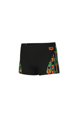 ARENA B ARENA PRINT SWIM SHORT 010755530 - Siyah/ Turuncu