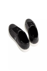 Calvin Klein Erkek BASKET CUPSOLE LACEUP LTH ML YM0YM01460 - Siyah