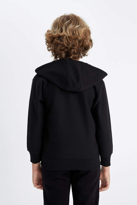 Defacto Çocuk Cardigan X5844A6 - Siyah