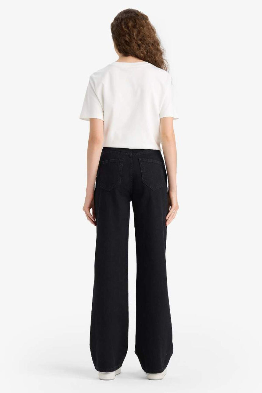 Defacto Kadın Trousers E9125Ax - Siyah