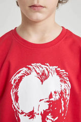 Defacto Çocuk Short Sleeve T-Shirt B6938A8 - Beyaz