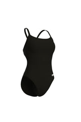 ARENA WOMEN'S TEAM SWIMSUIT CHALLENGE SOLID 004766550 - Siyah
