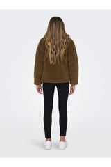 Only Jacket 15294075 - Koyu Kahverengi