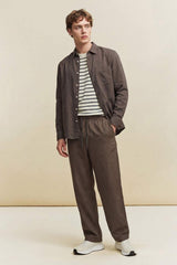 Defacto Erkek Woven Top G0788AX - Kahverengi