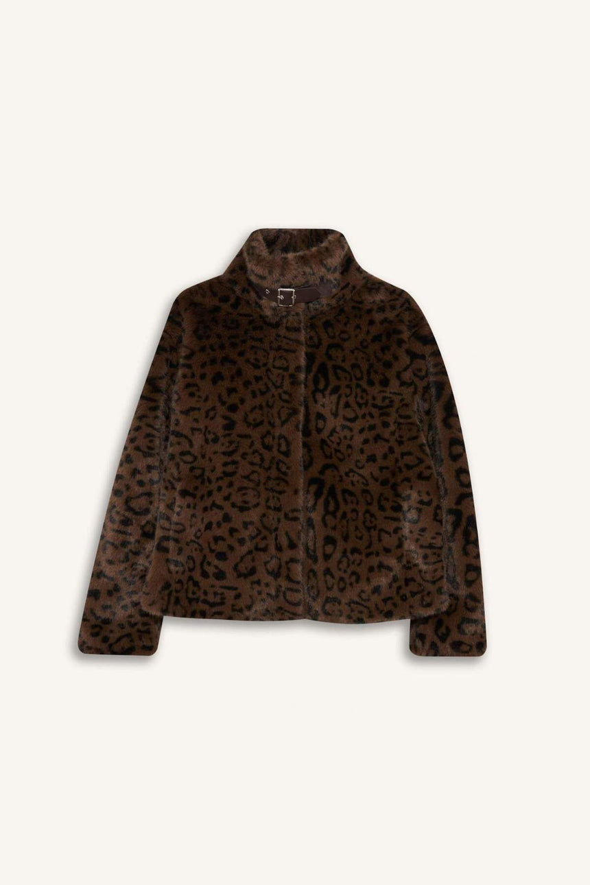 Defacto Kadın Faux Fur F2924Ax - Kahverengi