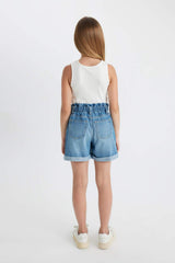 Defacto Çocuk Short B8113A8 - Açık Mavi