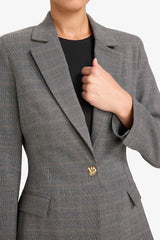 Defacto Kadın Blazer D9883Ax - Açık Gri