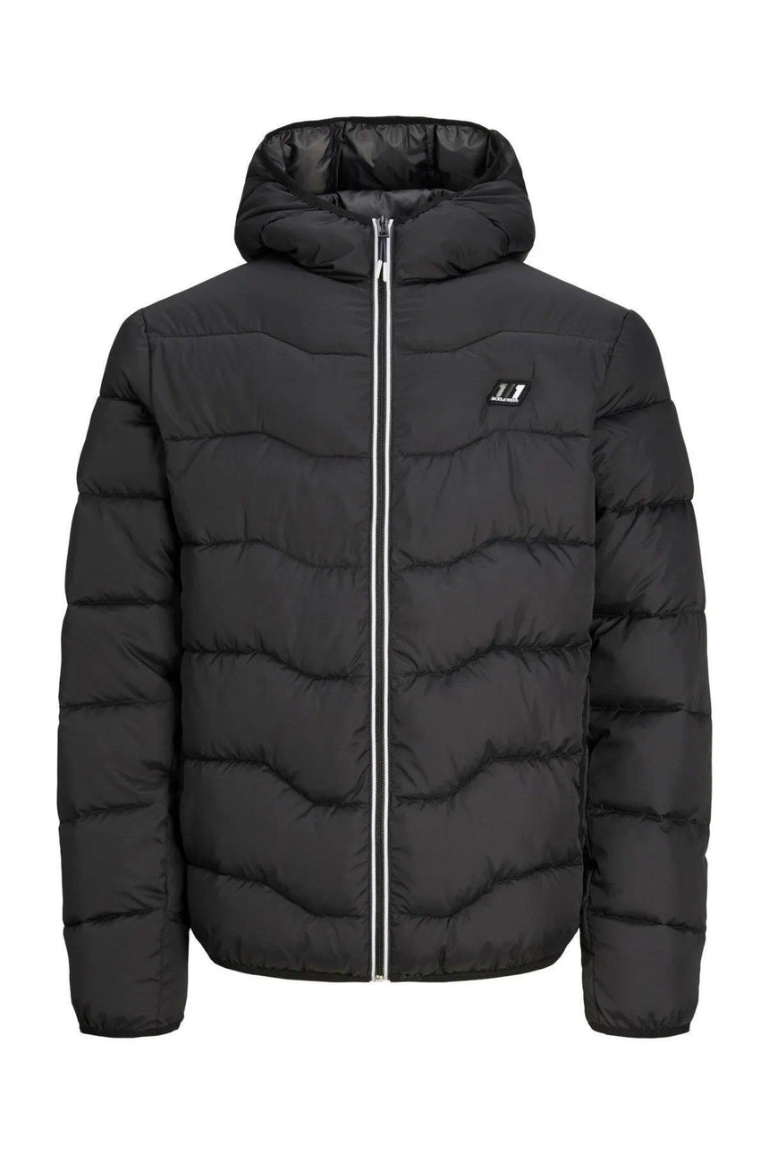 jack&jones jorsky lıght puffer jacket 12238899 - Siyah