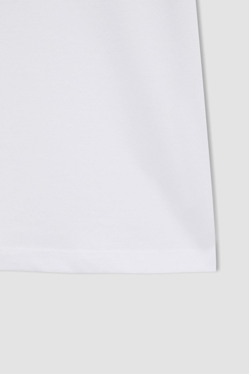 Defacto Çocuk Short Sleeve Polo T-Shirt K1689A6 - Beyaz