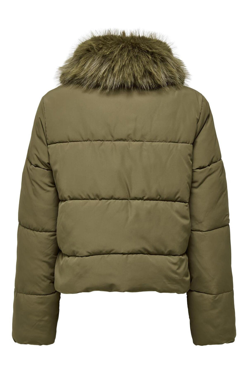 ONLY ONLERIKA MIX JACKET LIFE CC OTW 15322000 - Orta Kahverengi