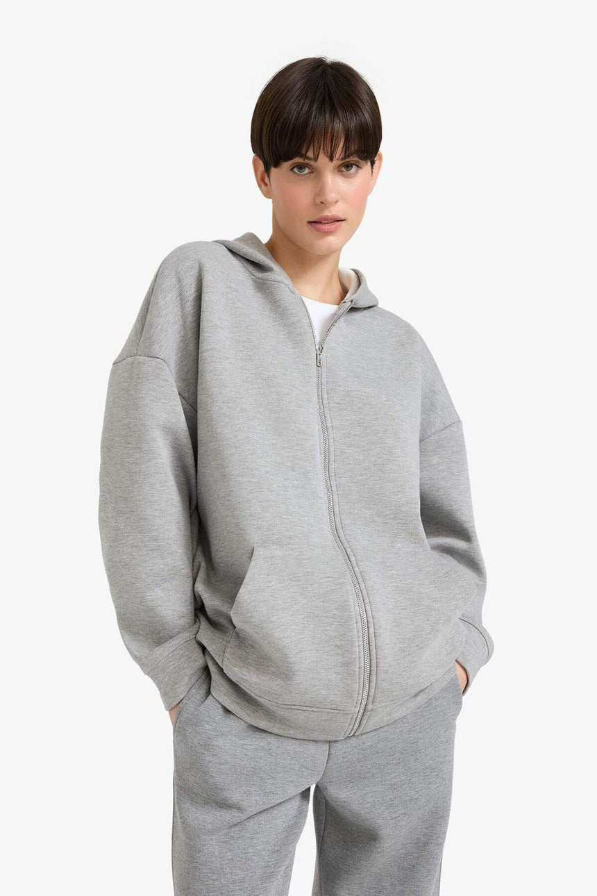 Defacto Kadın Cardigan C6871Ax - Gri