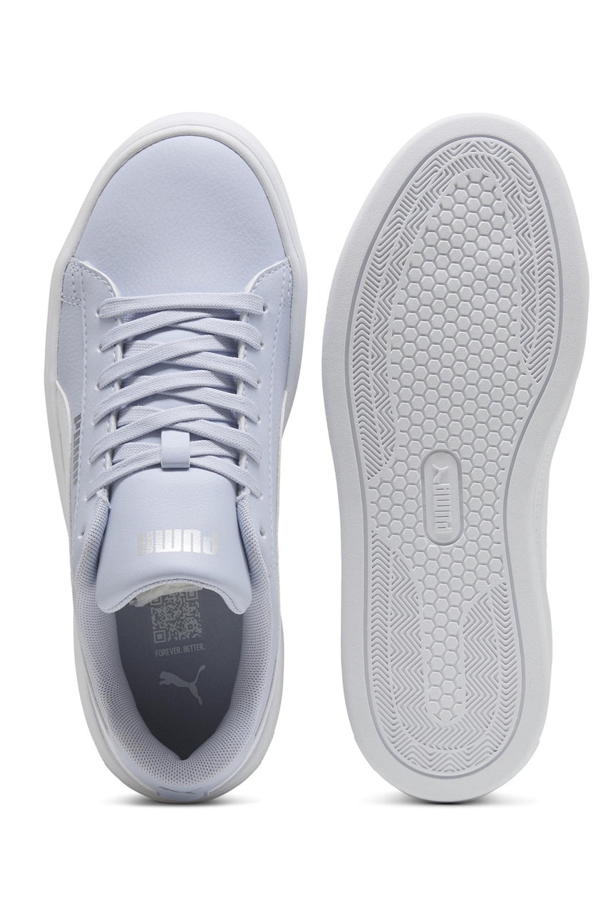 Puma Smash Platform v3 39075820 - Mavi/ Beyaz/ Gümüş