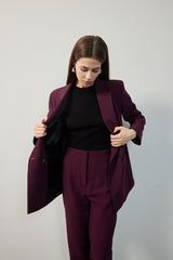 Defacto Kadın Blazer C2457Ax - Bordo