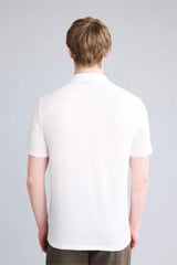 Defacto Erkek Short Sleeve Polo T-Shirt X2594AZ - Kırık Beyaz
