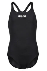 Arena Team Swim Pro Solid Kız Çocuk Yüzücü Mayosu 004762550 - Siyah