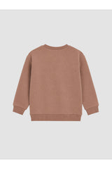 LC Waikiki Erkek Bebek 2'li Sweatshirt W65884D1 - Açık Kahverengi