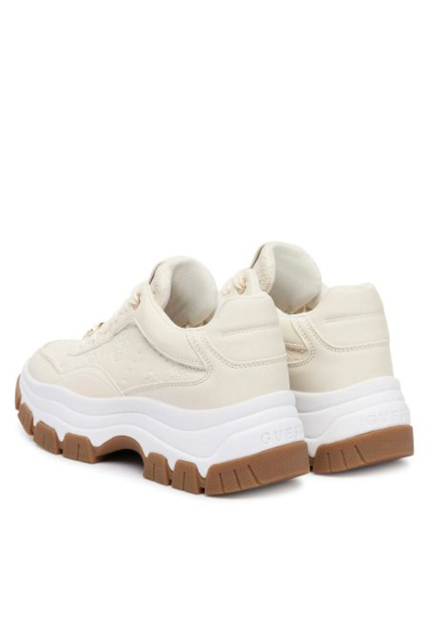 GUESS KADIN BERRETT2 SNEAKER FLFBRTPEL12 - Beyaz